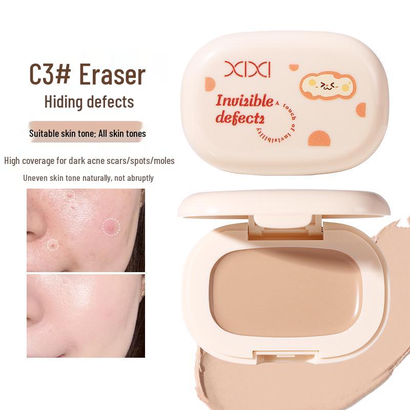 Xixi Soft & Smooth Traceless Concealer: Covers Tattoos, Spots, Acne Scars, Dark Circles, and Reduces Nasolabial Folds