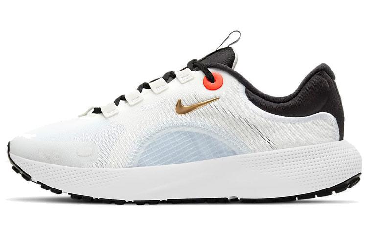 Nike React Escape Run Summit White Black Gold Women s CV3817-103 36