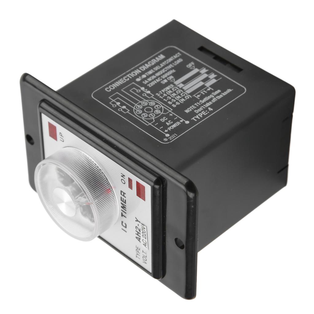 AH2‑Y 6S Time Controller Compact 8 Feet Pointer Type Timer for Automation Equipment Electromechanical Cabinets