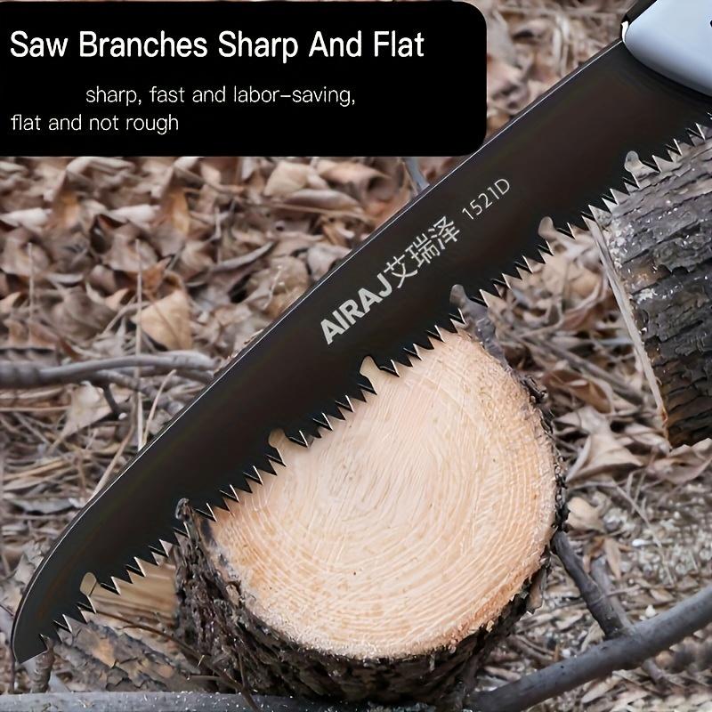 Industrial-Grade Folding Saw, A Manual Cutting Tool with A Non-Slip Durable Handle, Suitable for Outdoor Use