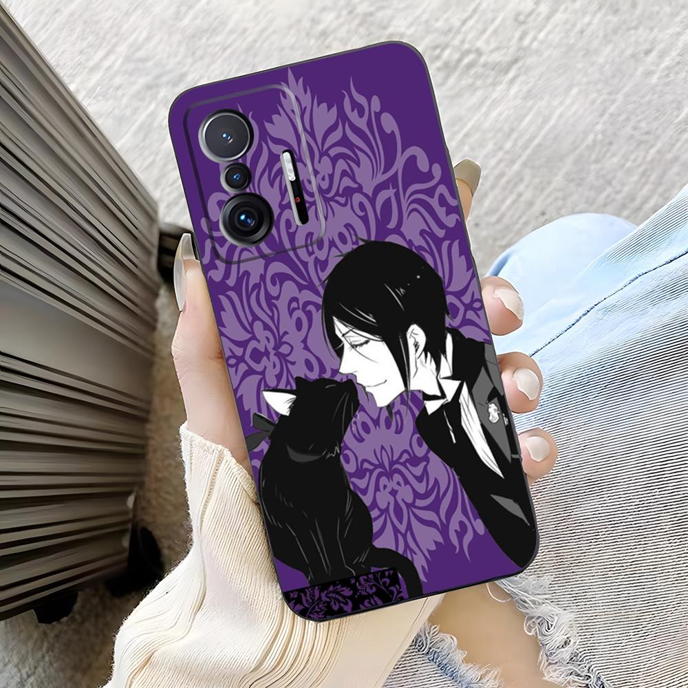 

Japanese Anime Black Butler Phone Case For Xiaomi Poco M7 M6 M5 M4 4g 5g F7 F6 X7 X6 X5 Ultra Pro Silicone Cover Poco X6 Pro