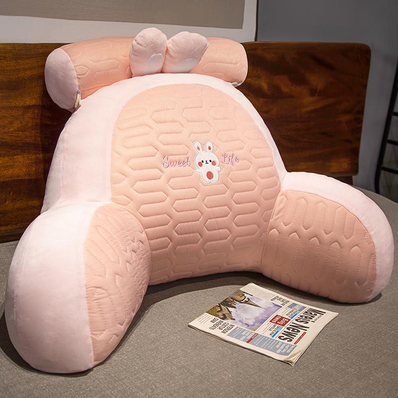 

М’яка сумка з великою спинкою для захисту ліжка Поясна подушка для ліжка Сезонна наявність подушок 60x40x25cm