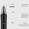 K35 Click-Action Ballpoint Pen - Red/Black/Blue, Bullet Tip, Carbon Fiber, for Office & Students