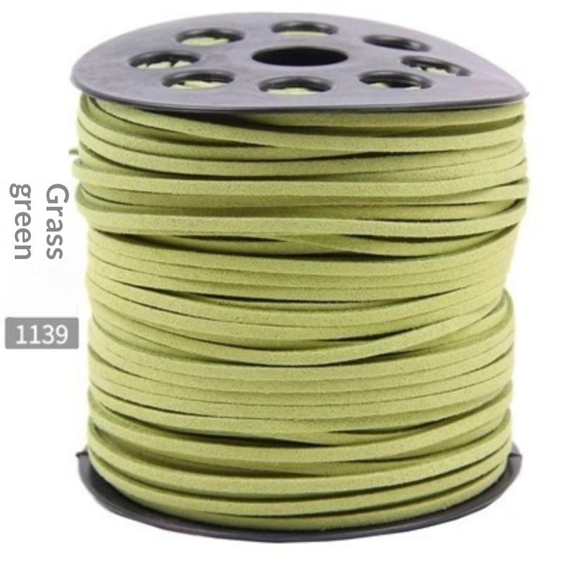 82Meters Suede Rope Leather Cords Woven Cord Wire Necklace Bracelet Diy Handmade Jewelry Decoration Accessories