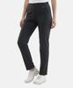 Baellob Women'S Plain Comfortable Tapered Pants Charcoal