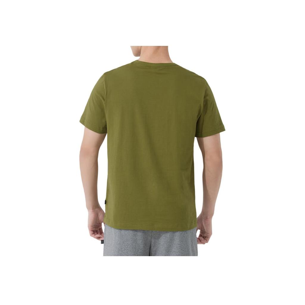 New PUMA T Shirts Men's Olive Green 691340-33