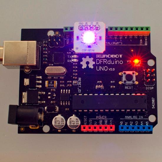 RGB LED Module 5050 with Pin Header