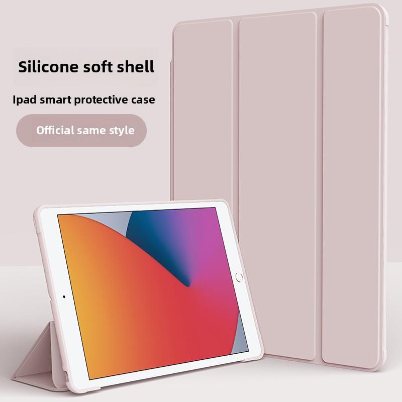 Soft Silicone 3 Fold Case for 2022 iPad 10 10.2 Inch iPad Pro 11 Mini 6 Air 5 Protective Cover