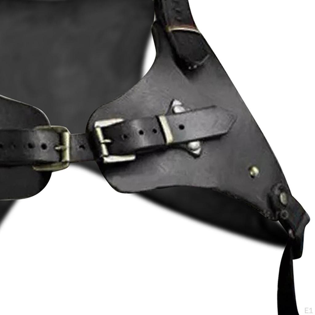 Knight's - Retro Leather Harness for Medieval Cosplay