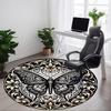 1 Stück Schmetterlings-Mandala-Teppich für das Büro, rutschfest, weich und langlebig, perfekter Büroteppich yy260128049
