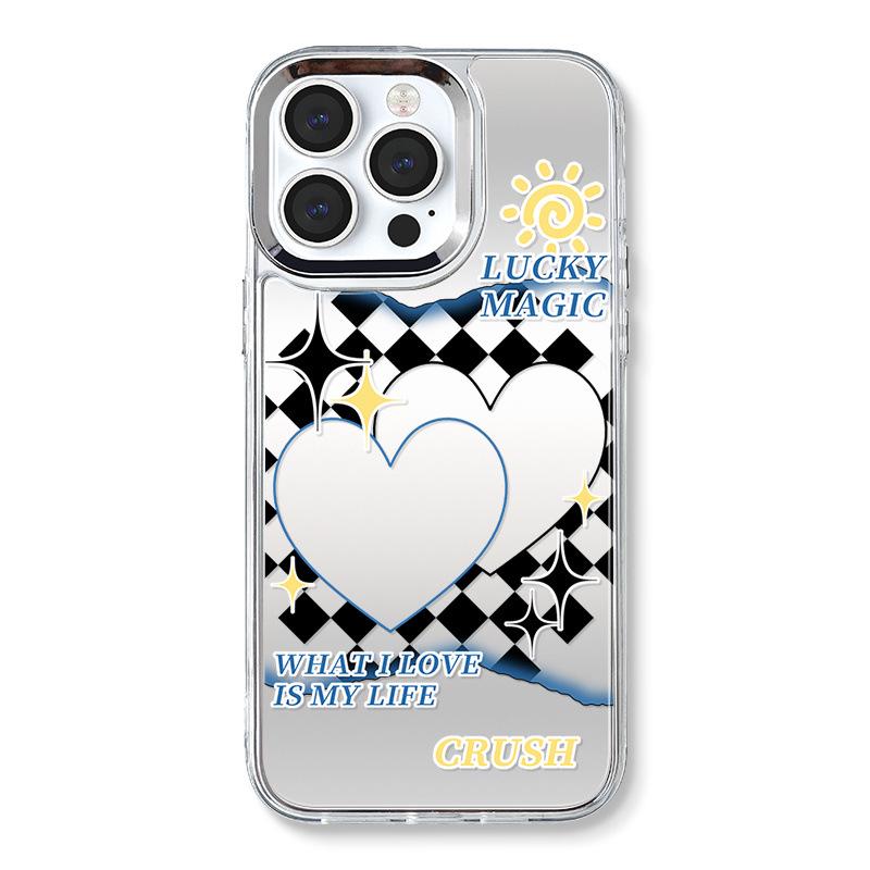 

Чехол для iPhone Zhitai 14Promax/13/15pro с браслетом и зеркалом - Apple 16 Цельная доставка iPhone 16