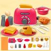Kids Cooking And Baking Playset Simulation Rice Cooker Microwware Gas Refrigerator Toy Pretend Play Kitchen For Boys & Girls