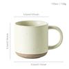 Creative Ceramic Coffee Mug Breakfast Oatmeal Cup Milk Water Cup for Household Office Tableware Simple Drinking Cup 2025 New