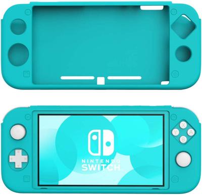 ATiC Switch Lite Silicone Cover for Nintendo Switch Comfortable To the Easy To Attach and Turquoise Case, Lite, Soft, Shockproof, Drop-Resistant,