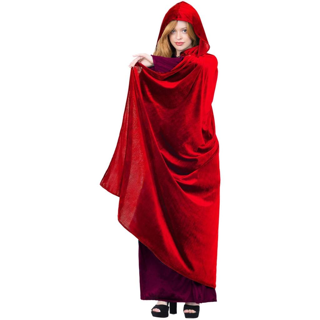 Smiffys Womens/Ladies Deluxe Velvet Costume