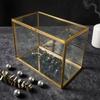 Miniature Rainforest Terrarium: Glass Greenhouse Vase for Succulents and Plants, European American Craft
