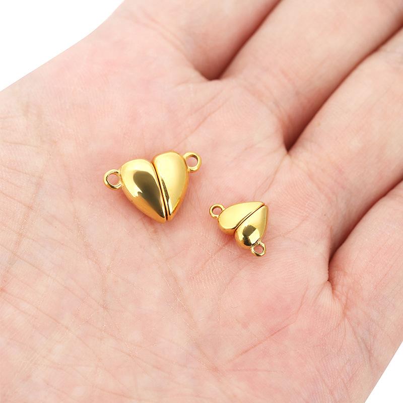 Bracelet Magnet Love Ball Handmade Loose Beads 10Pcs Women's Necklace Jewelry Accessories Gifts DIY