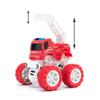 Children Inertial Stunt Car 4wd Off-road Vehicle Military Car Fire Truck Engineering Car Model Toys