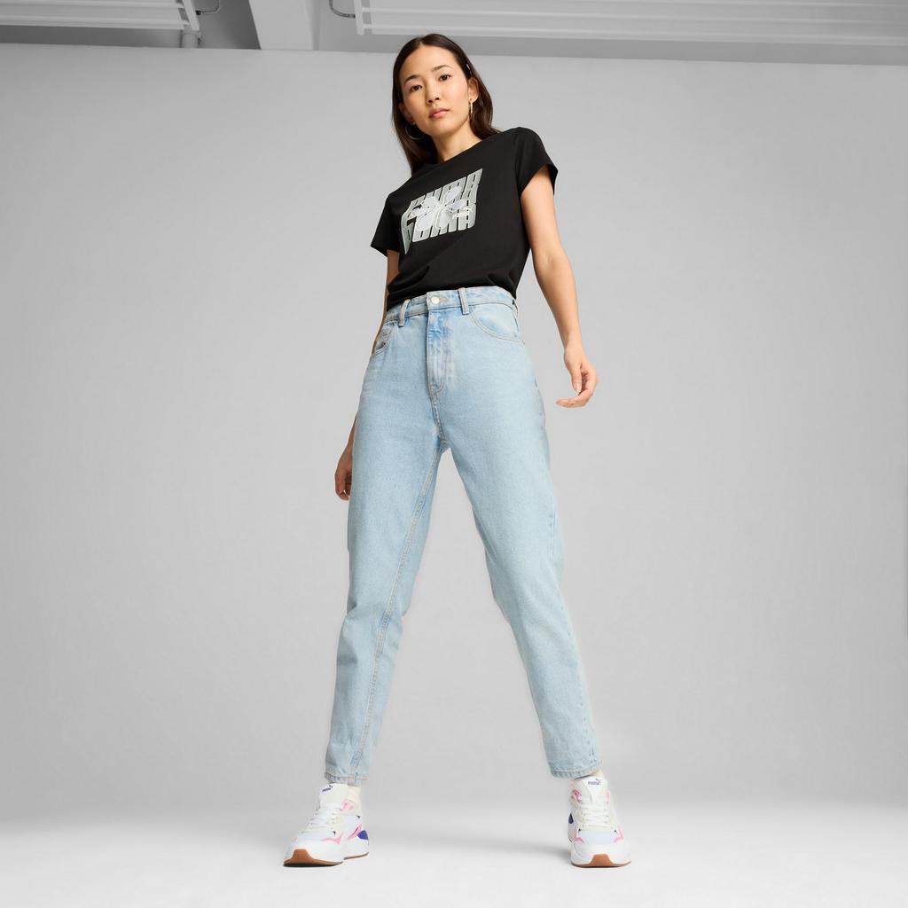 Puma GRAPHICS WORDING women's T-shirt black 68299701 r S