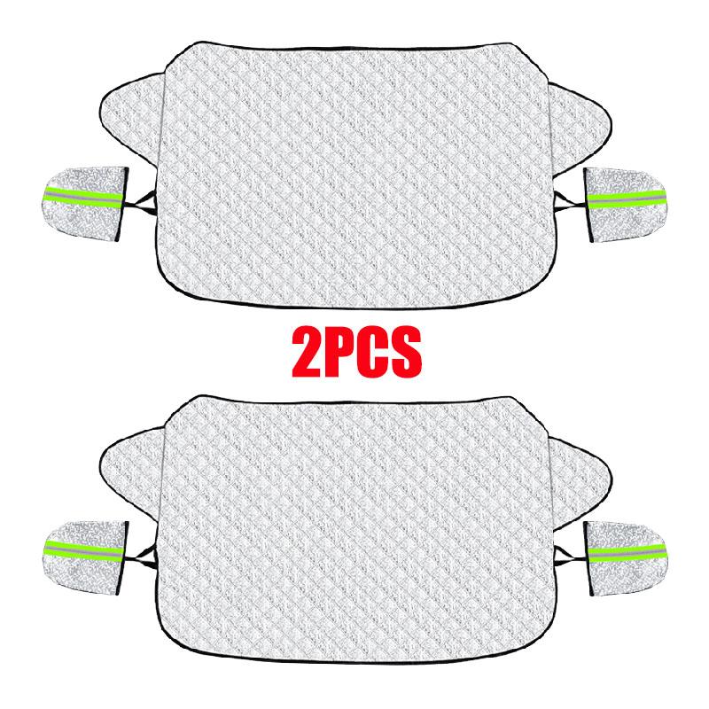 Universal Car Snow Cover Winter Windshield Sun Shade Block Frost Protection Sun Protection Anti-ice Rain Front Windscreen SUV