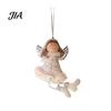 Handmade Fabric Doll Pendants Christmas Angel Hanging Ornaments, Cute Plush Pendant, Xmas Tree Decorative Small Festive Window Decorations Ornaments