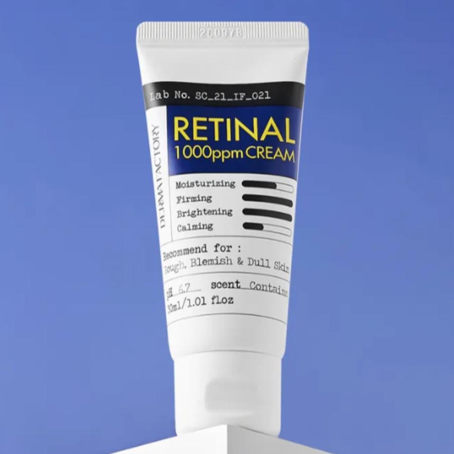 DERMA FACTORY Retinal 1000ppm Cream 30ml