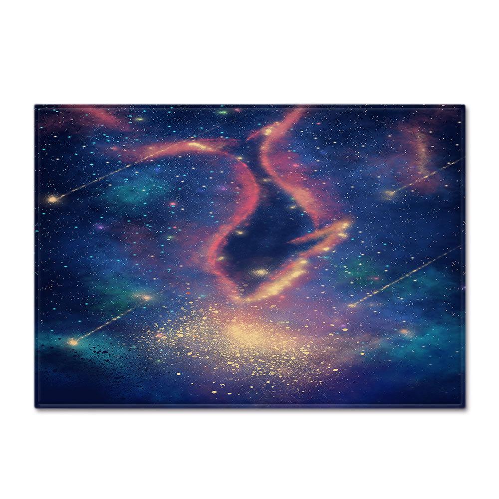 Simple Starry Sky Living Room Carpet Bedroom Dining Room Floor Mat Pattern Size