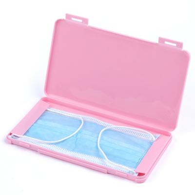 2 Stück Masken-Aufbewahrungsbox Verpackung Staubdichte Maskenbox Gesichtsmaskenhalter Sicher Keine Verschmutzung Einwegmaskenbox Organizer Haushaltswerkzeuge