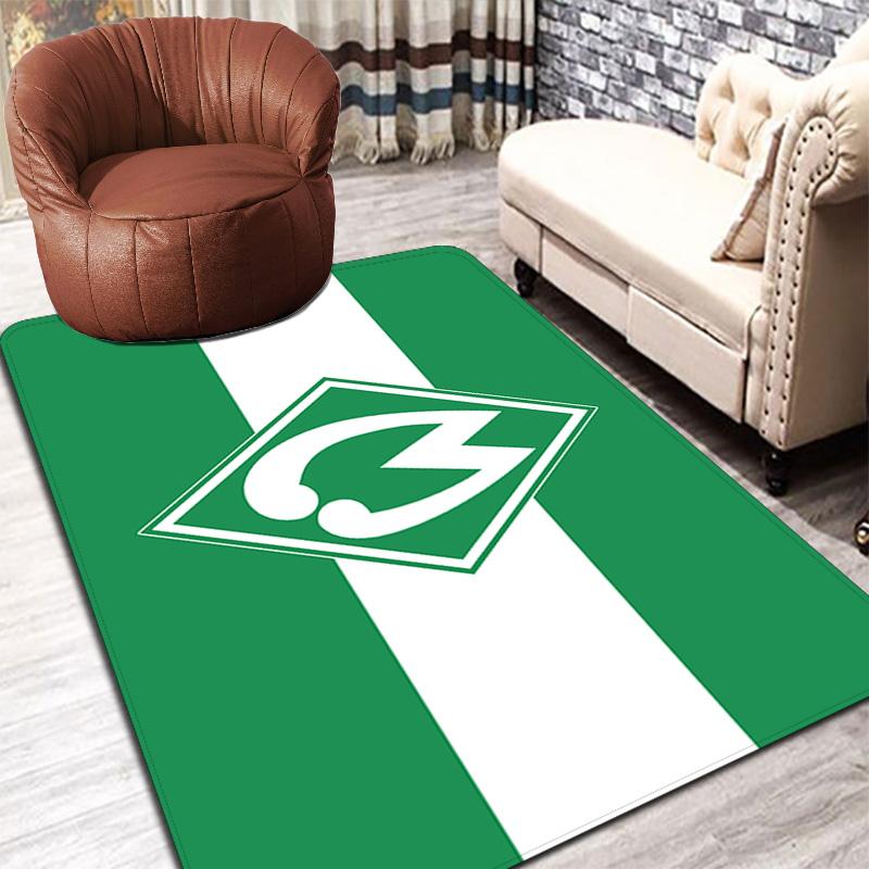 SV Werder Bremen Pattern Rug Floor Mat for Living Room or Bedroom Soft and Comfortable Carpet a Gift for Birthday and Holiday.