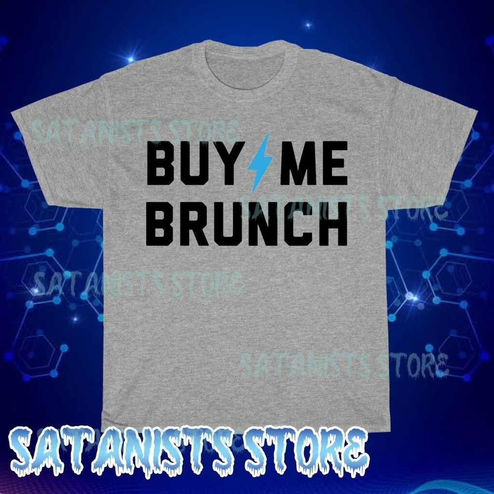 

New Buy Me Brunch Bill Murray Movie Men s Grey T-shirt Funny Size S to 5XL XL