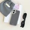 For iPhone 16 Case Minimalist Aesthetic Hard PC Epoxy Phone Cover