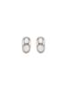 Stonehenge Silver Semi-Circular Earrings Sc25A32J