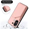 For Xiaomi Redmi Note 13 4G Case Card Holder Kickstand Skin-Touch Phone Cover with Wrist Strap