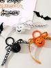 Halloween Series Cute Pumpkin Bell Keychain, Friendship & Couple Pendant, Holiday Gift, Bag Charm Accessory Halloween Accessories Teachers Day