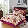 100% Cotton Soft Bedclothes Queen King Size Bedding Sets Quilted Thick Bed Spread Duvet Cover Bed Sheet Set Pillowcase 4/6Pcs