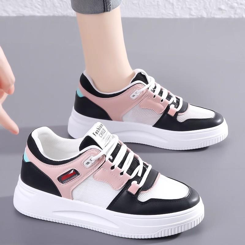 Girls shoes 2025 autumn and winter new children's soft-soled sports shoes older children's girls board shoes high-top white shoes single shoes