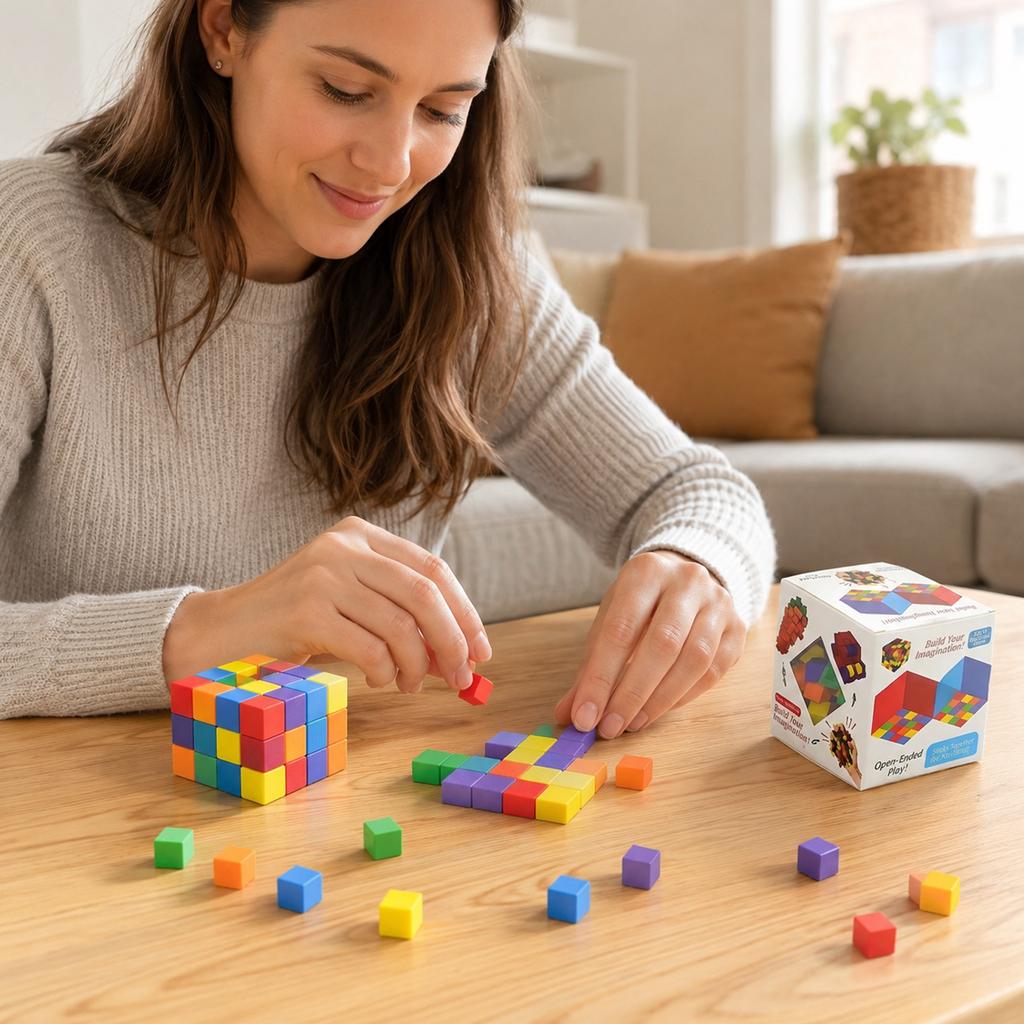 Colorful Foam Sticky Stress-Relieving for Sensory Play