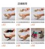 Hemp Rope Slope Heel Thick Bottom Cool Slippers Hollow Flower Embroidery Thread Word with Holiday Leisure Daily Fashion Thick Bottom Increase