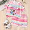 Gabby Dollhouses Set Vestiti Estivi per Bambini Bambine Tenuta T-shirt a Maniche Corte + Pantaloncini con Elastico 2 Pezzi
