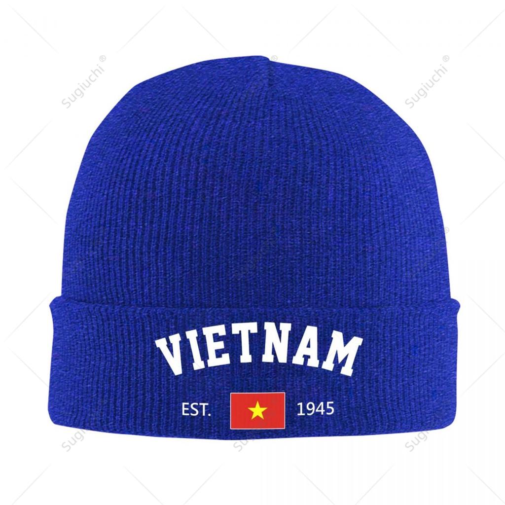 Knitted Hat Unisex Vietnam EST Independence Day For Unisex Women Boys Winter Autumn Beanie Cap Warm Bonnet