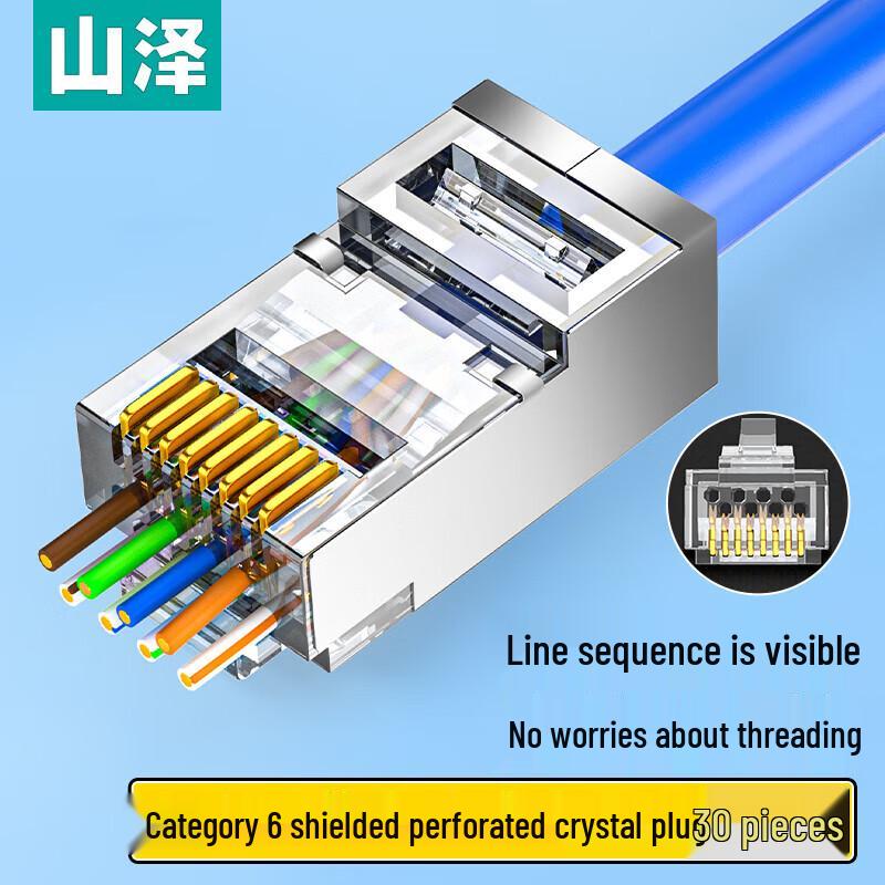 

ShanZe Cat6 Shielded RJ45 Connector