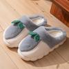 Couple indoor cotton cartoon warm winter men's and women's home slippers cotton plush slippers cotton slippers non-slip