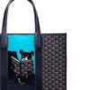 GOYARD Villette Tote Bag Mm Navy Blue VILLETMMLTY12CL12X