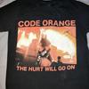 Code Orange Der Schmerz wird Weitergehen Schwarzes T-Shirt Baumwolle Mc878