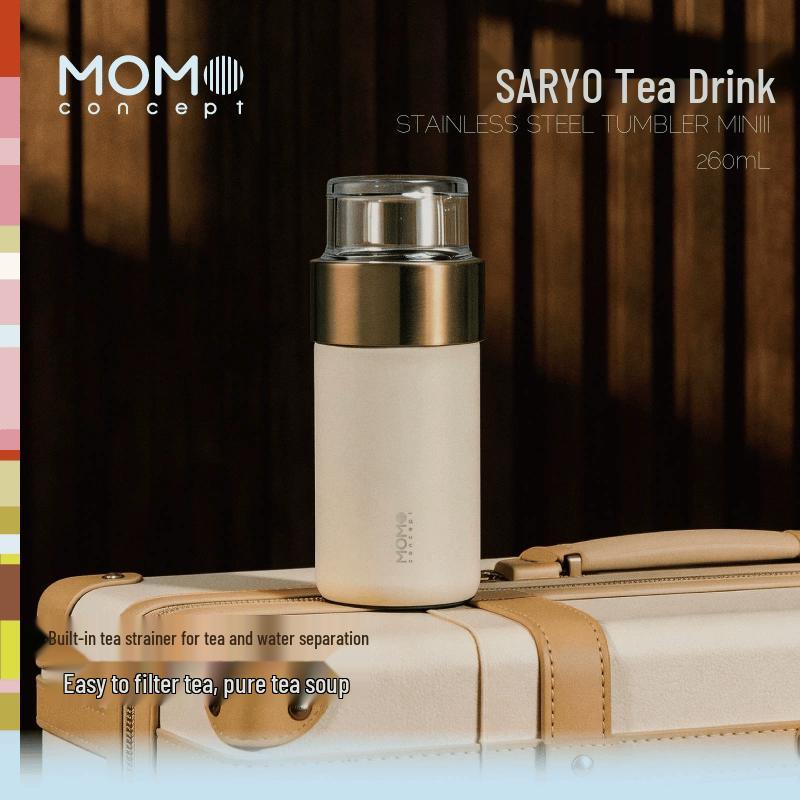 MOMOCONCEPT Mini Tea Infuser Thermos Bottle