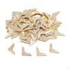 100 Pieces Book Scrapbook Photo Album Menus Corner Protectors 14x14mm