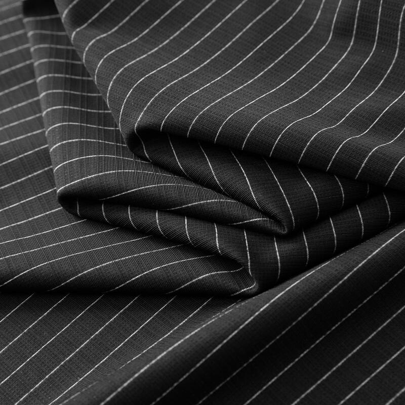 T-shirt Polo à Manches Courtes Rayures Verticales Grande Taille pour Homme