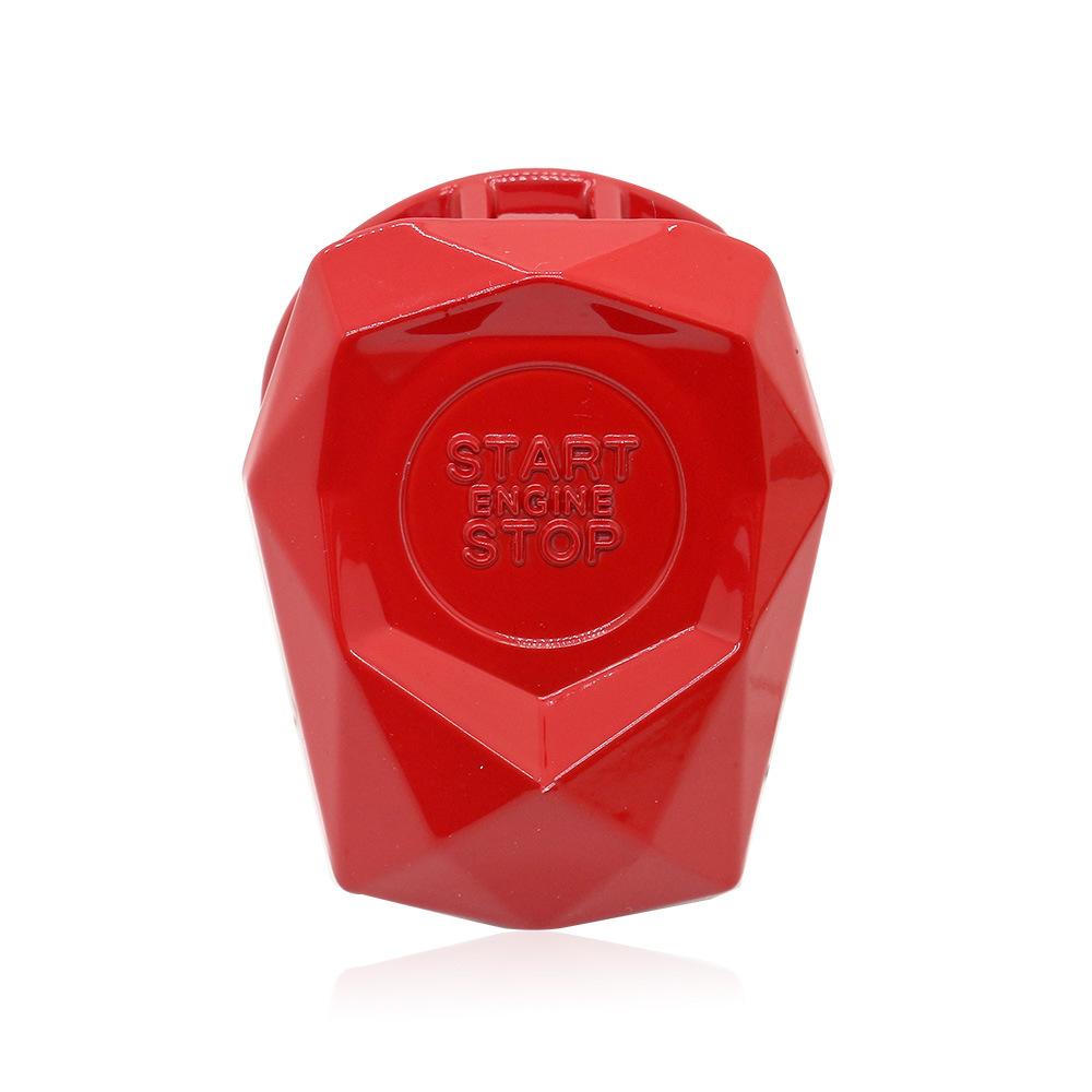 Deksel for bilmotor start/stopp-knapp for Renault Megane 2 3 Duster Logan Clio Laguna 2 Capture boton motorsystem nøkkelløs