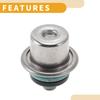 UXCELL Fuel Pressure Regulator for Harley Softail 2001-2007 No.2740801 Metal 20-70 Psi
