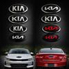 1pcs Newest Kia ABS 17cm 15cm 13cm 11.5cm 3D Car Front Logo Rear Bumper Tail Door Trunk Sticker Car Emblem Styling Accessories